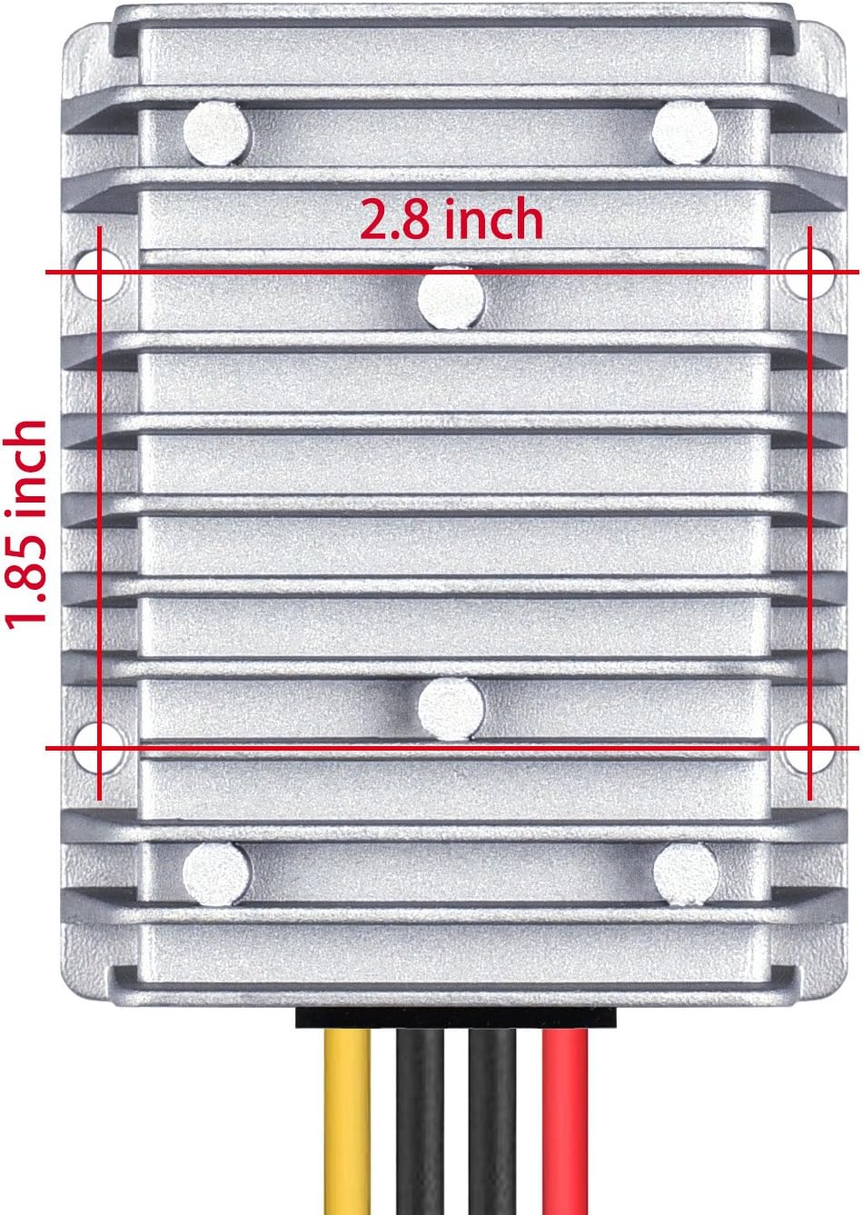 DC/DC 12V to 24V Boost Converter 25A 600W Step Up Voltage Regulator Power Supply Voltage Transformer Pack of 2 R7718