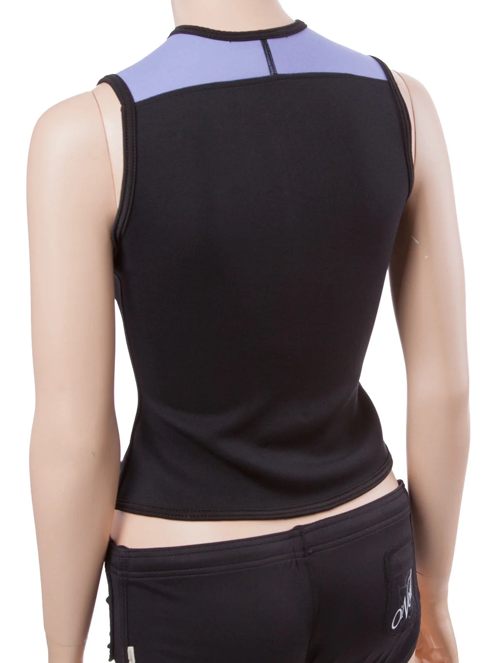 2.5mm Zip Front Wetsuit Vest Black/lavender I3976