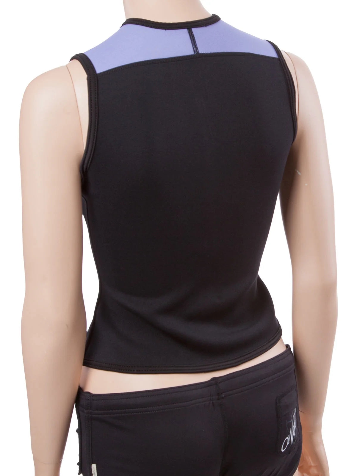 2.5mm Zip Front Wetsuit Vest Black/lavender I3976
