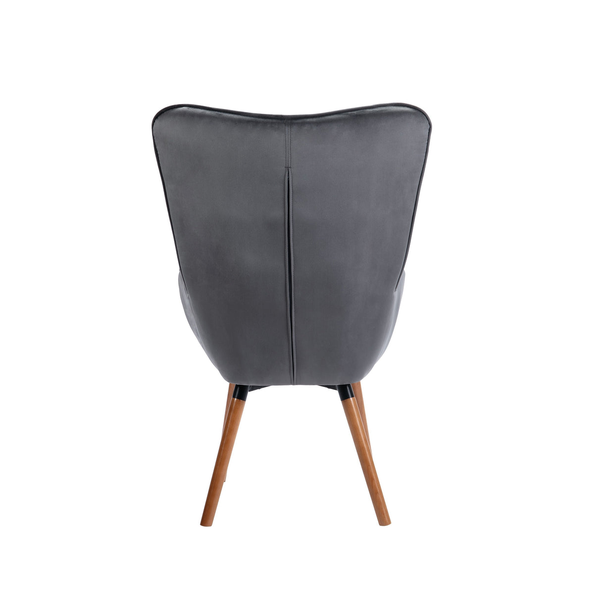 Velvet Pink Wingback Arm Chairs Q87595