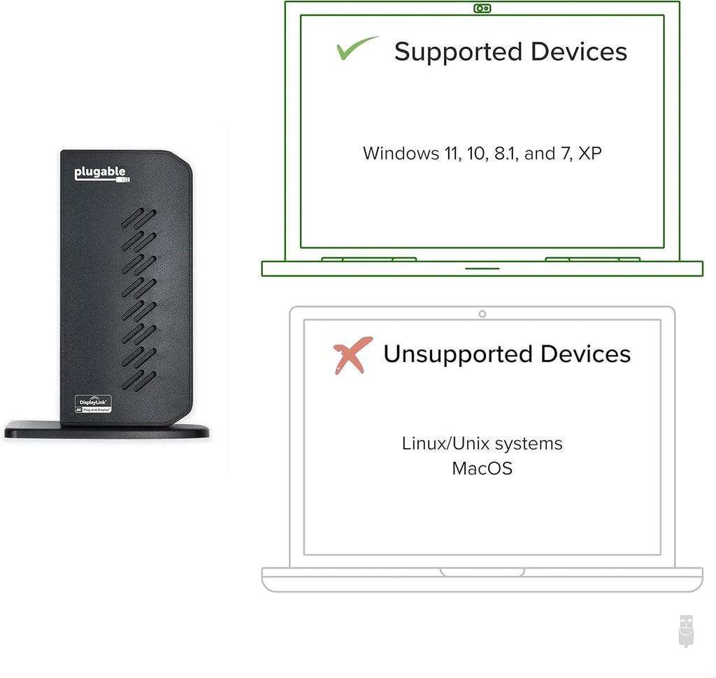 Dual 4K DisplayPort & HDMI USB 3.0 and USB-C Docking Station with Gigabit Ethernet, Audio, 6 USB Ports I9532