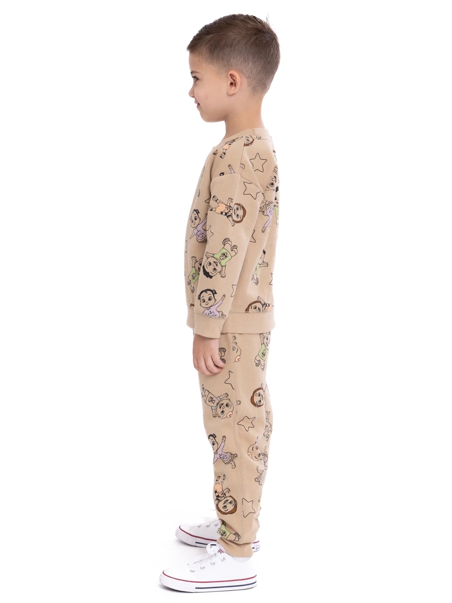 Toddler Pullover and Jogger Pants Outfit Set, 2-Piece K67850