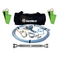 100& 2-Person Portable Cable HLL / Coil ea / Sling Anchor U75979