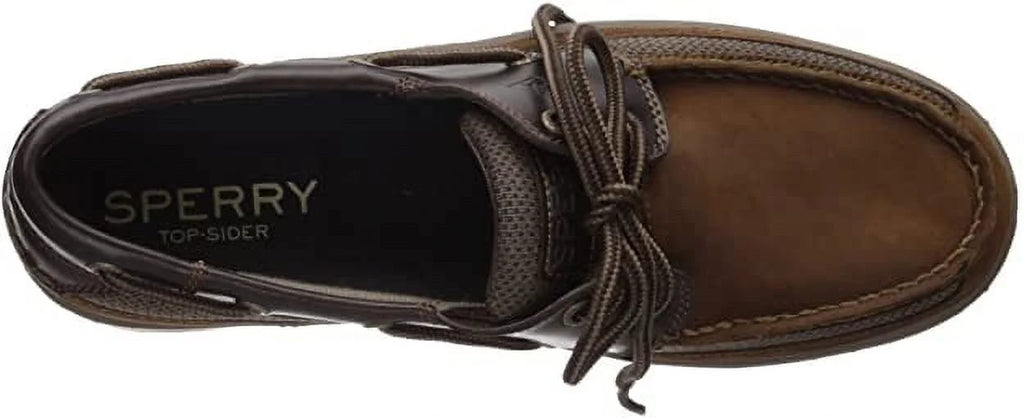 Men's Brown Boat Shoe WIDE U3024