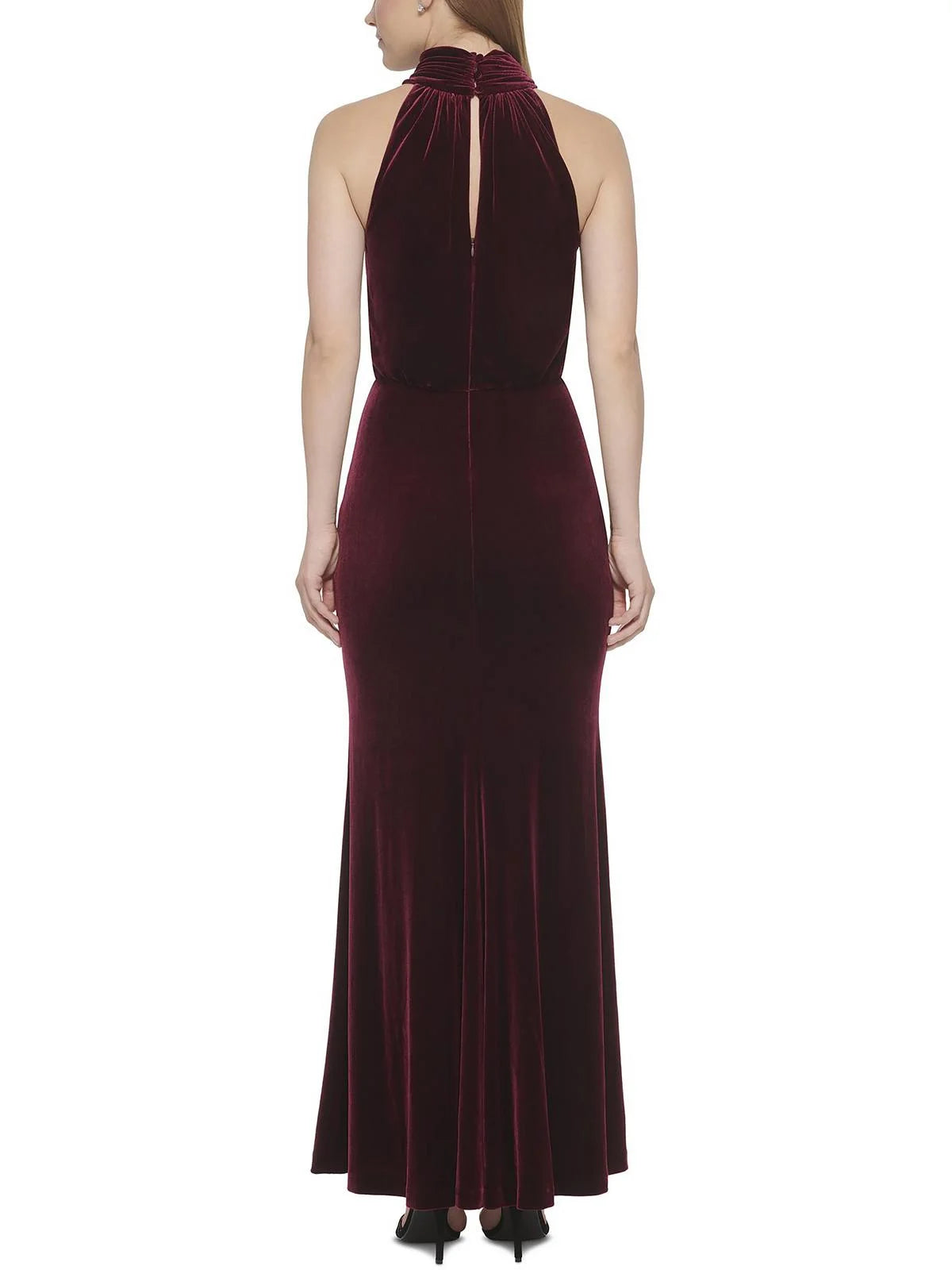 Velvet Long Evening Dress G845