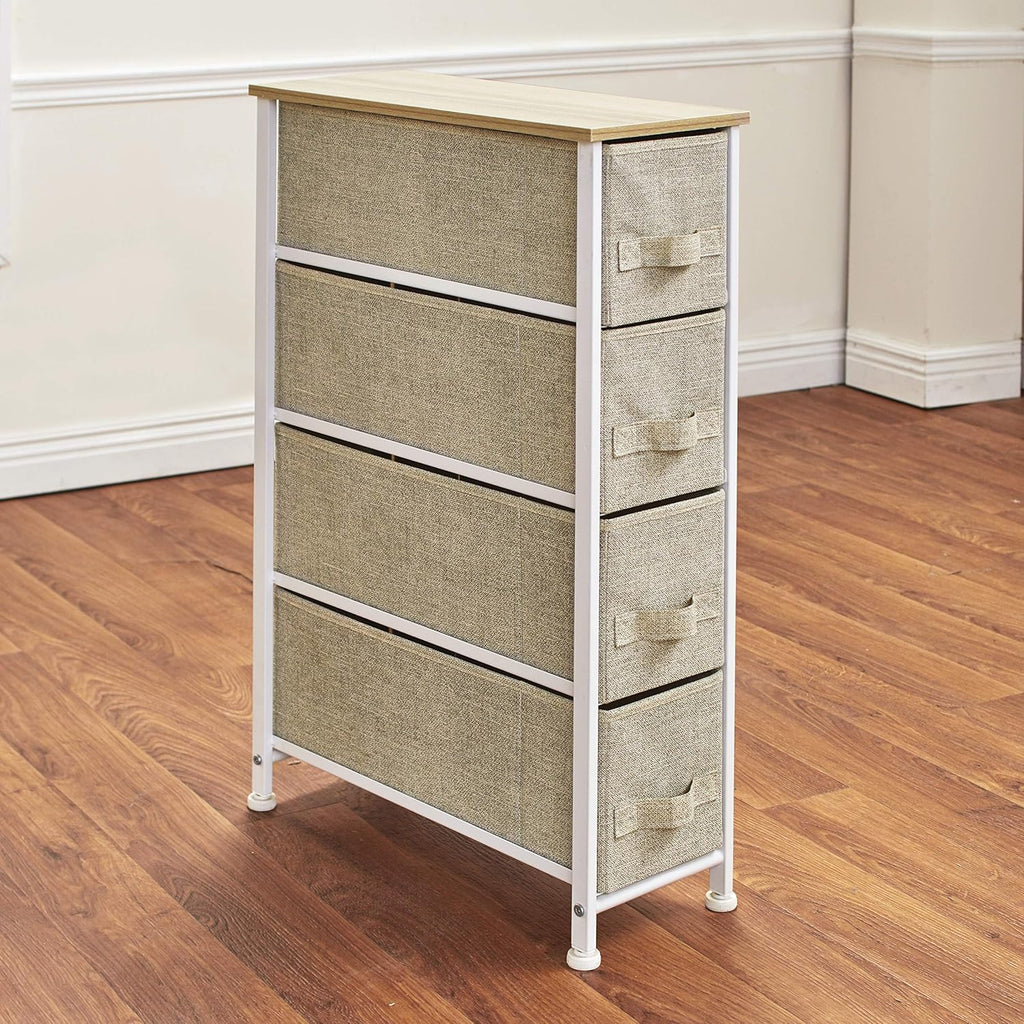 White 4-Drawer Cabinet O129254