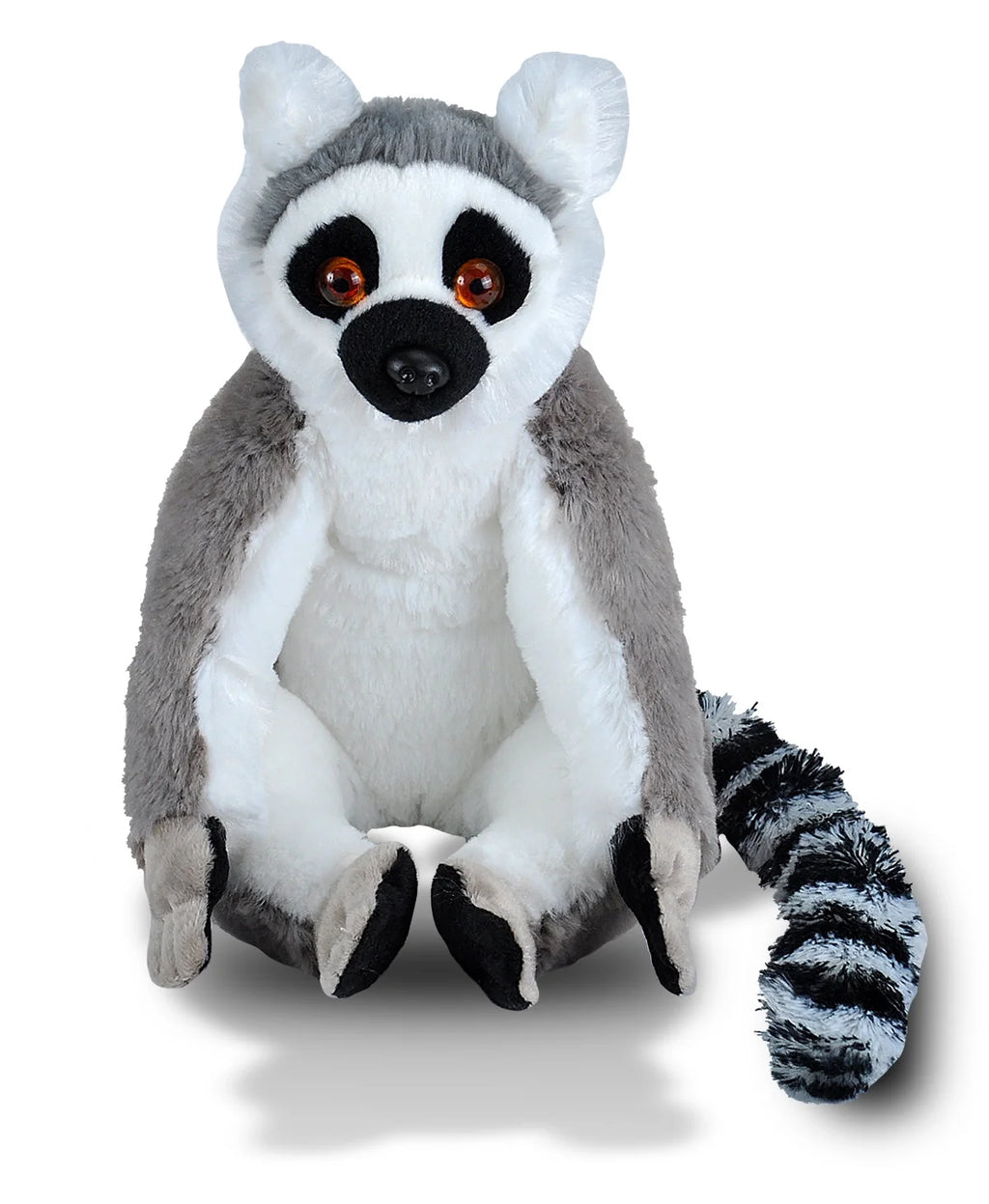 Ring Tailed Lemur Plush Stuffed Animal, 12 Inches H16675
