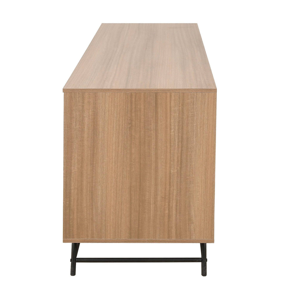 Light Oak Finish Home Office Desk E556895