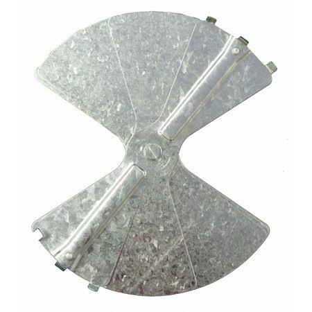 14 Galvanized Steel Radial Damper, PK10 G48609
