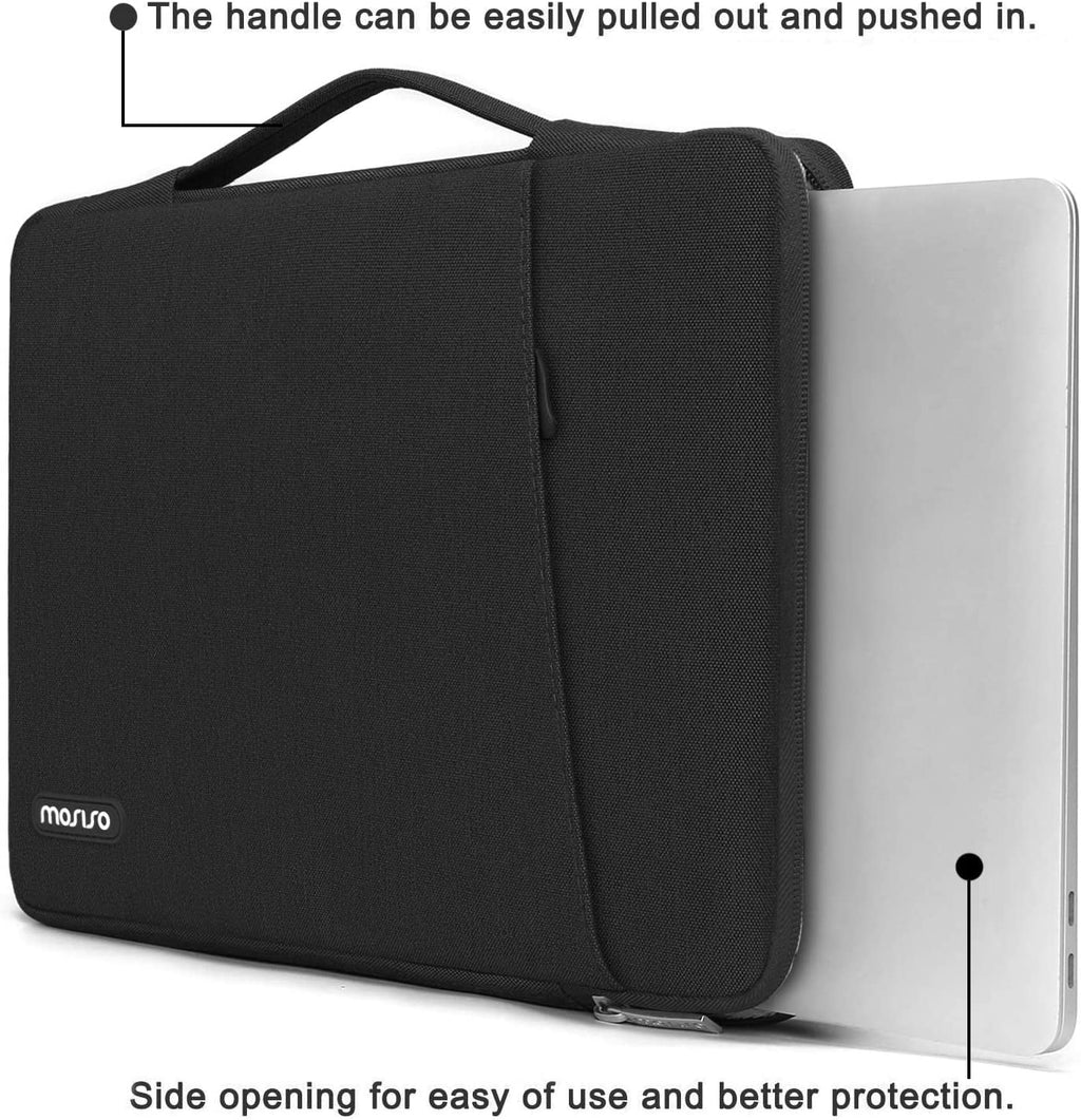 Black Plastic Hard Shell 3 in 1 Case for MacBook Air 13 inch L247