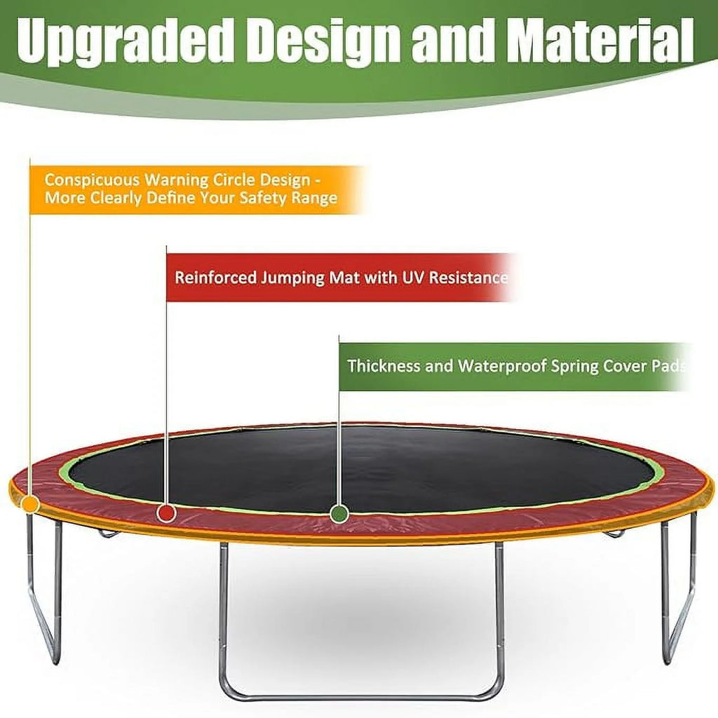 12 Foot Trampoline with Ladder T843005