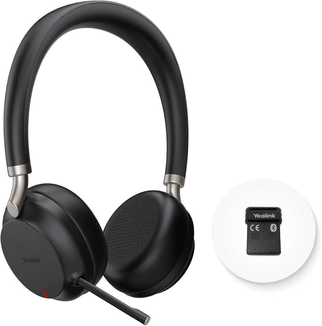 Black Bluetooth Wireless Headset with Microphone W61686
