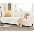 Beige Chenille 3 Seater Sofa Z73289