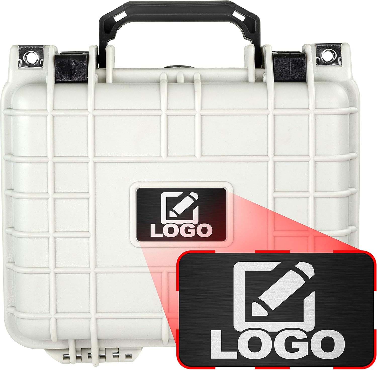 Gray Hard Camera Case with Foam L316363
