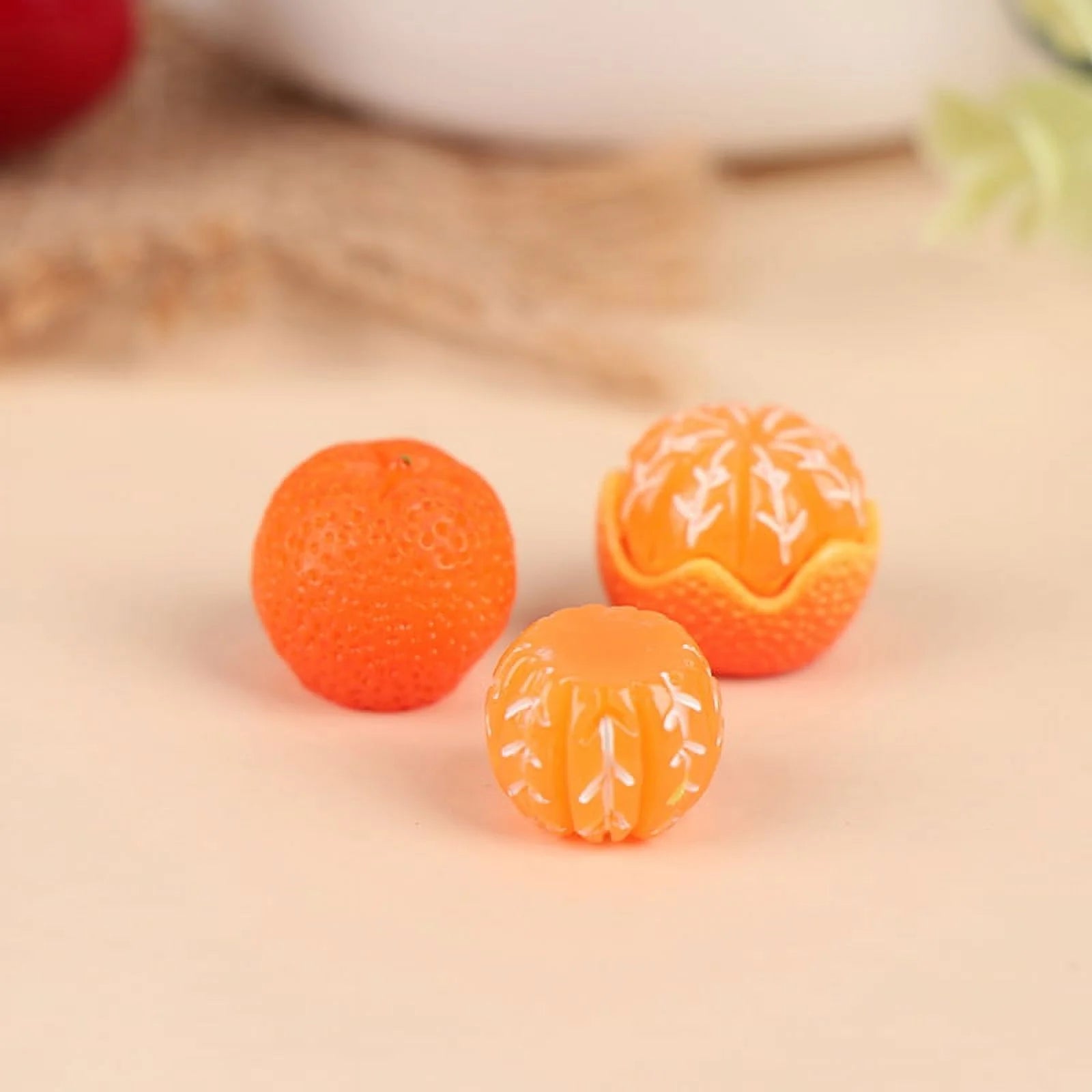 1:12 Dollhouse Mini Orange Model Food Play DIY Kitchen Supermarket decor X1422