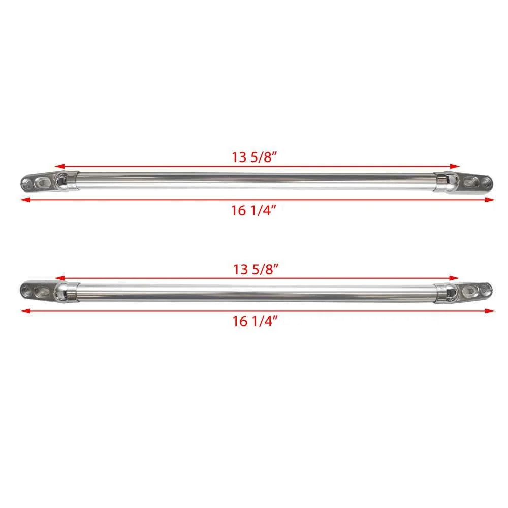 Boat Windshield Brackets 13 5/8 Inch (Pair) F4173
