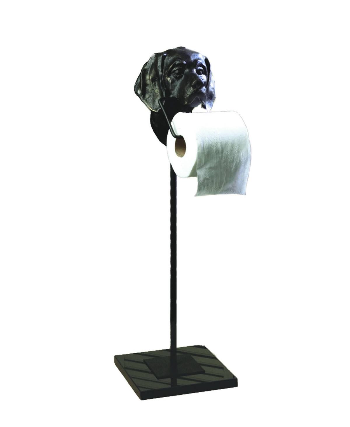 Bronze Iron Dog Paper Stand Z1068