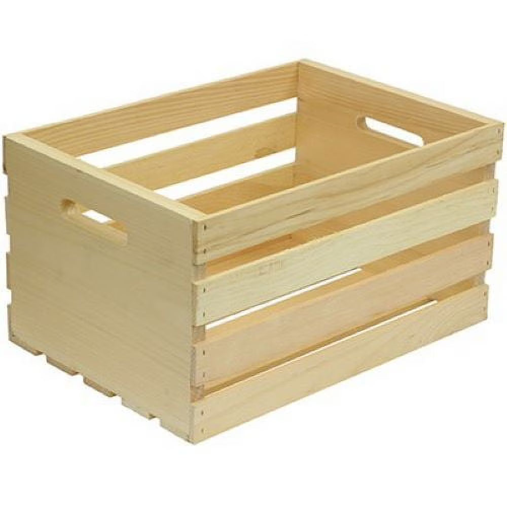Large Pallet Wood Crate T649409