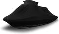 Black Satin Jet Ski Cover with Storage Bag Q22378