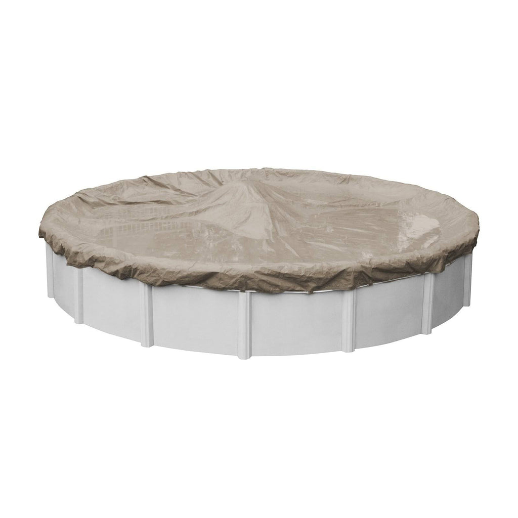 Sandstone Winter Cover for 24-Foot Round Above-Ground Swimming Pool H844708