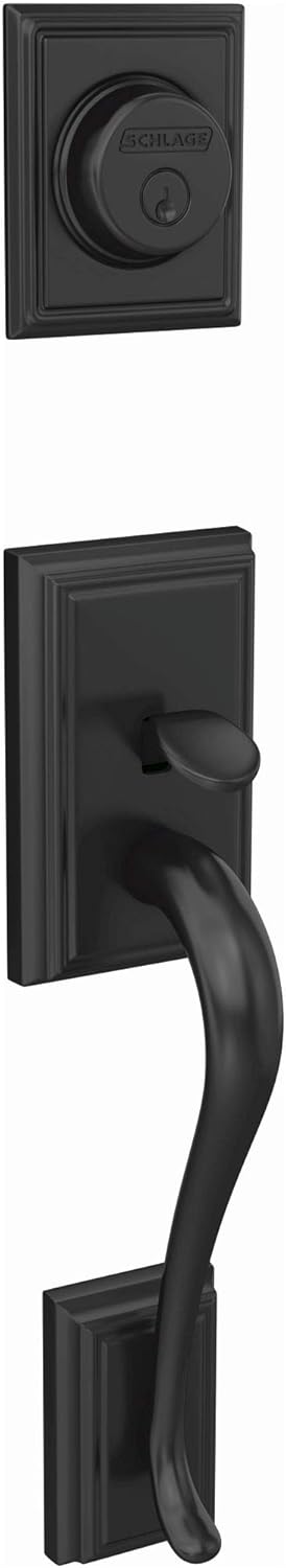 Matte Black Dummy Handleset K518