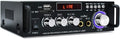 Bluetooth 5.0 Stereo Audio Amplifier Receiver with USB, SD Card, FM Radio, Remote Control M2801