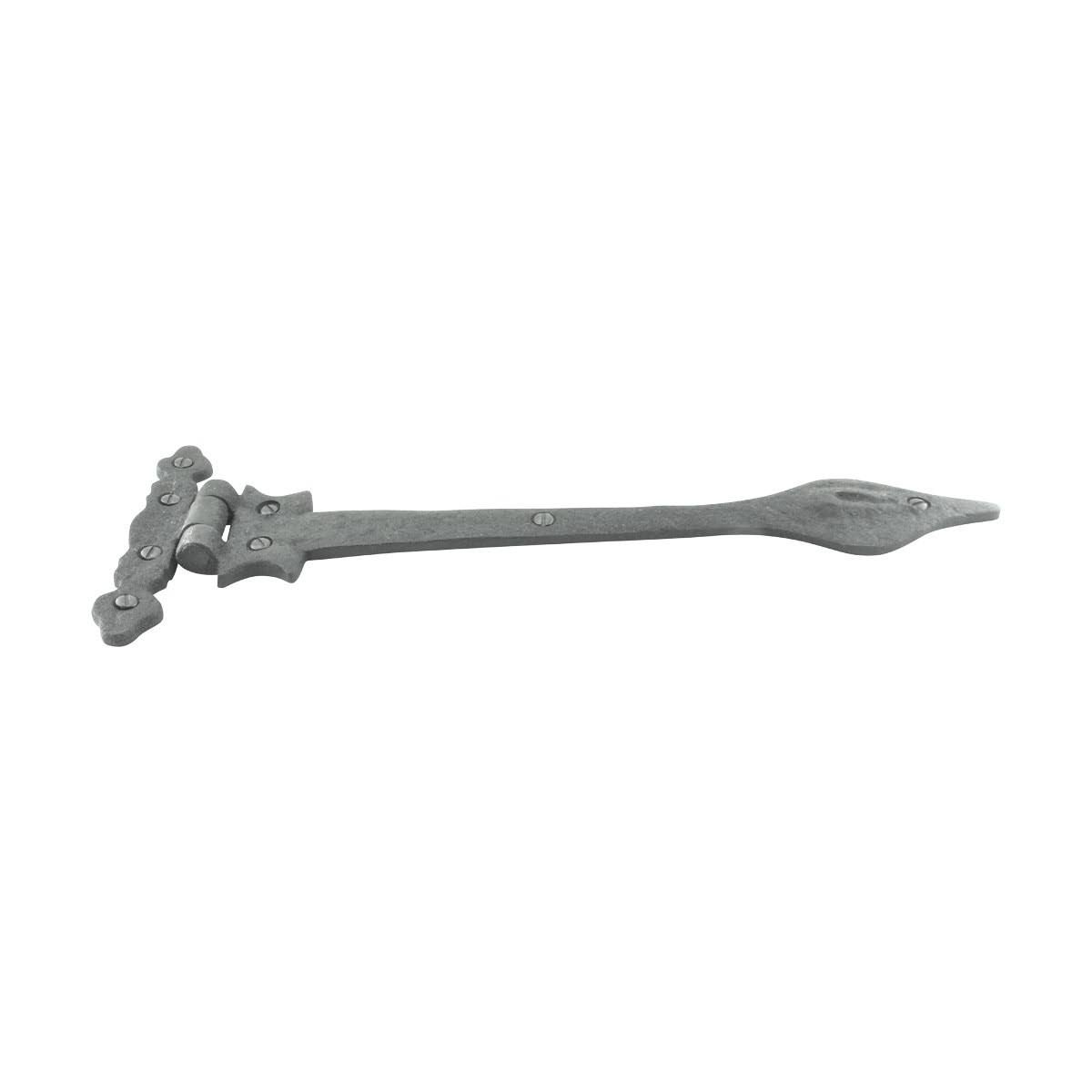 8 Strap Hinges Wrought Iron Spear Tip 11-3/4x22 Z8063