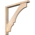 Balboa Block Smooth Bracket with Offset Brace, Douglas Fir Y829