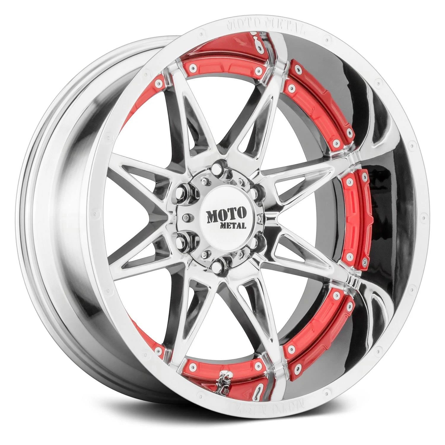 Chrome Moto Metal Wheel L484