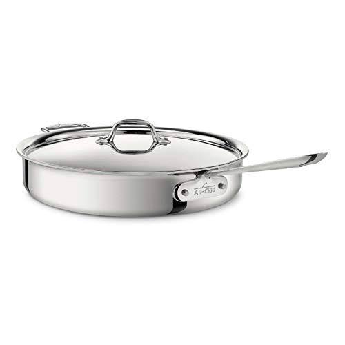 Stainless Steel 3-Ply Saute Pan with Lid X483014